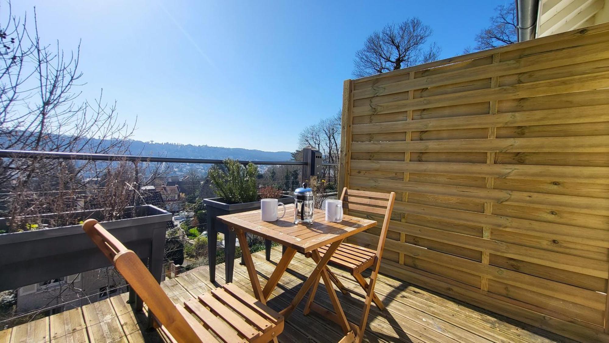 Le Bellevue - Beaux Appartements Avec Vue Splendide Palaiseau Exterior photo