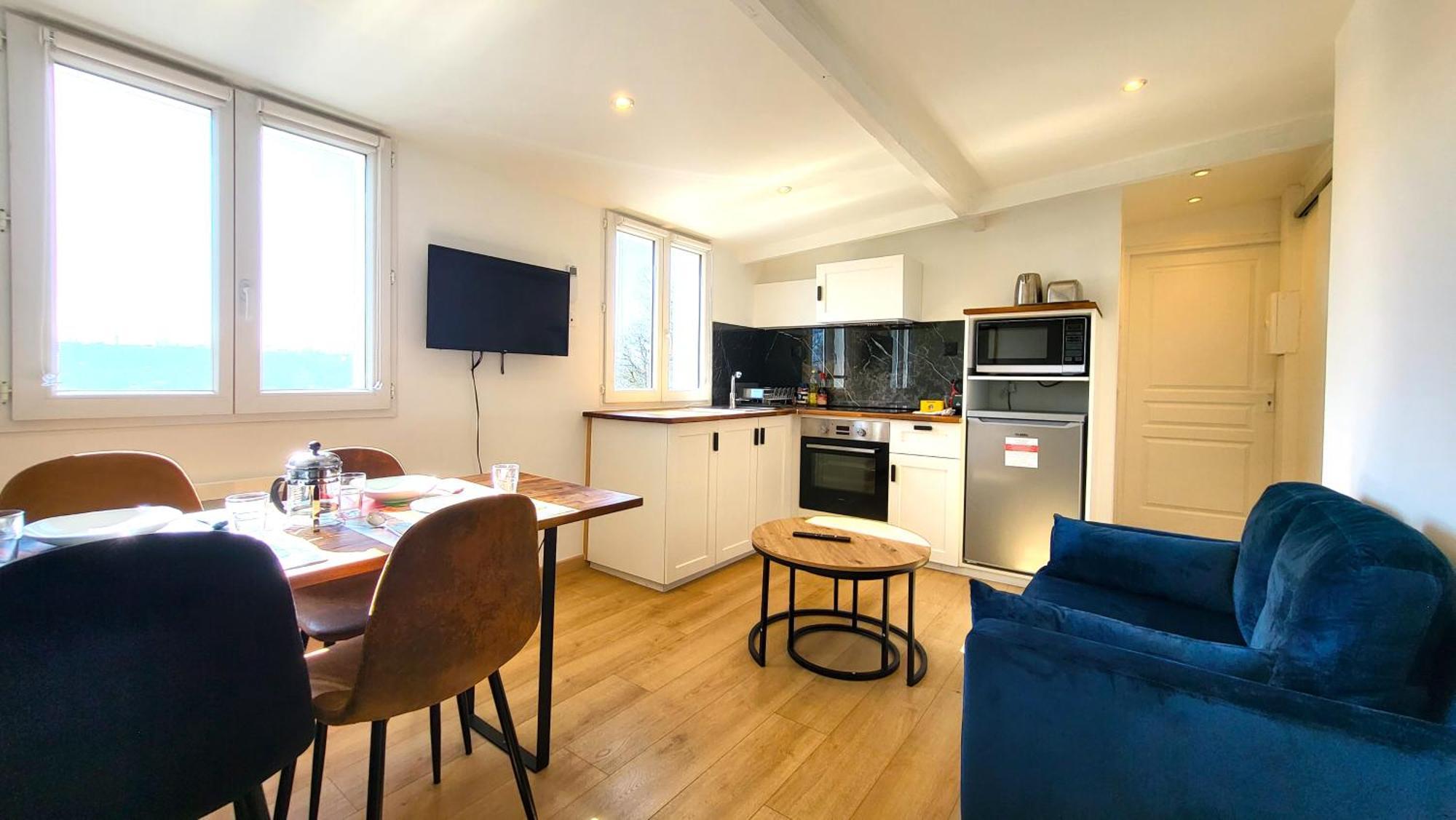 Le Bellevue - Beaux Appartements Avec Vue Splendide Palaiseau Exterior photo