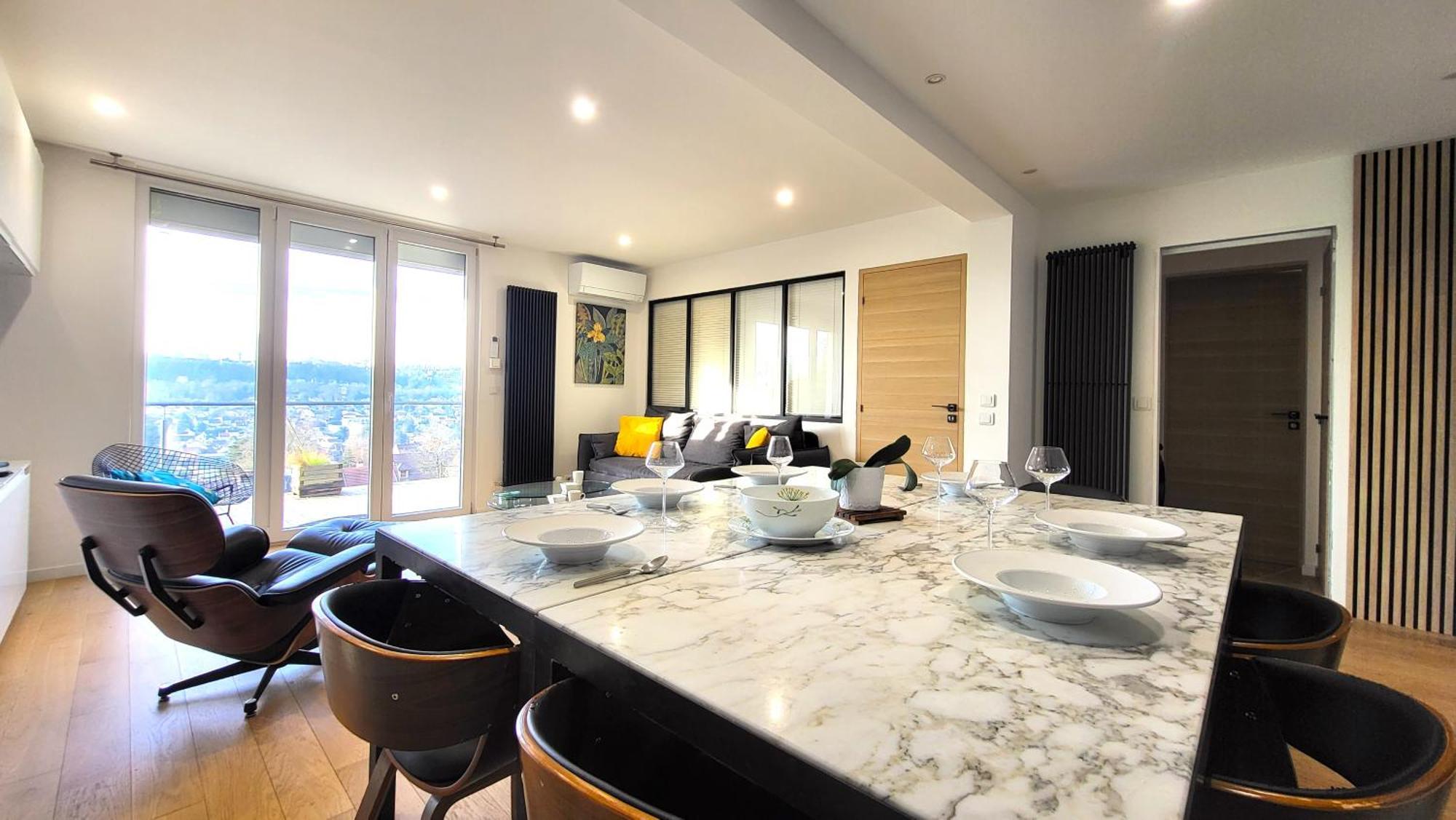 Le Bellevue - Beaux Appartements Avec Vue Splendide Palaiseau Exterior photo