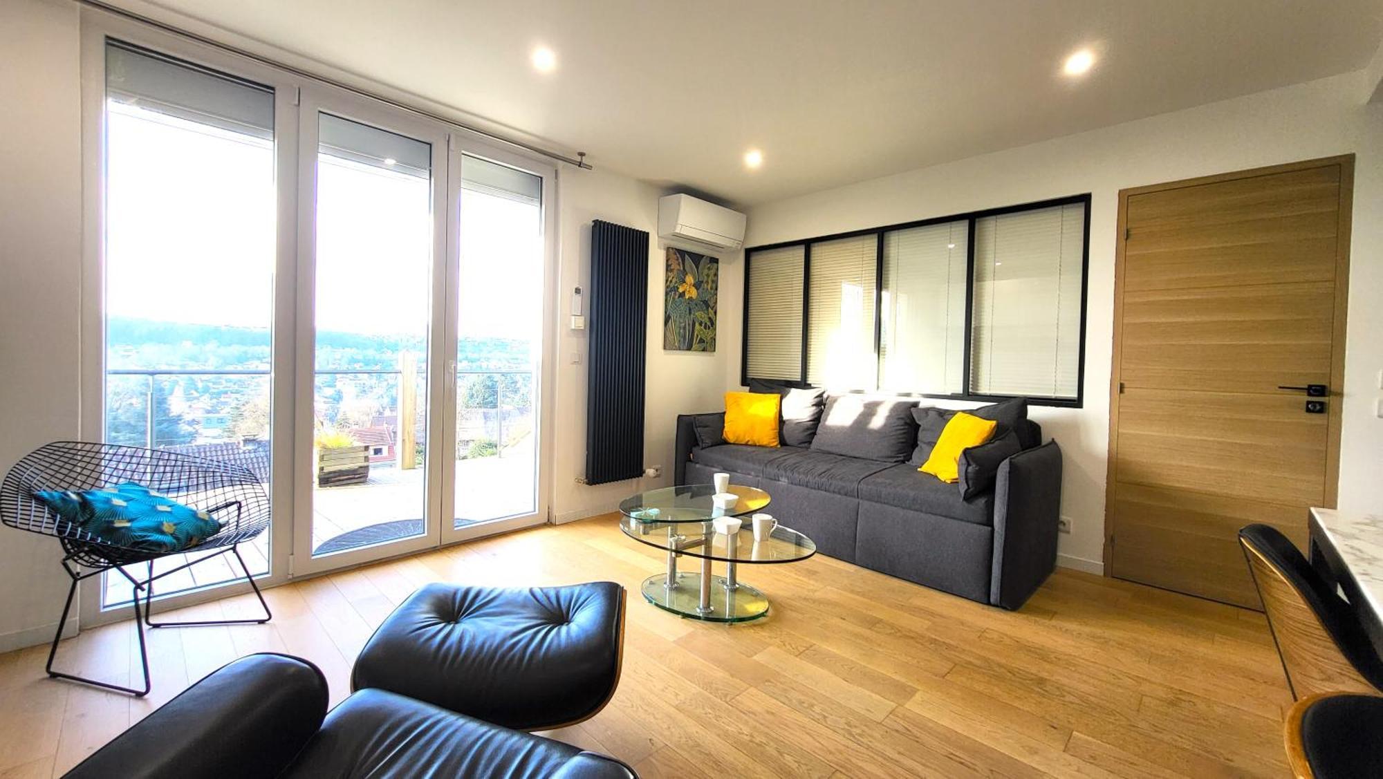 Le Bellevue - Beaux Appartements Avec Vue Splendide Palaiseau Exterior photo