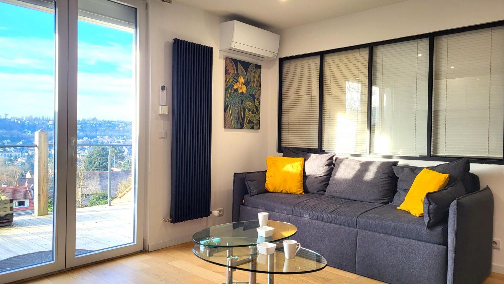 Le Bellevue - Beaux Appartements Avec Vue Splendide Palaiseau Exterior photo