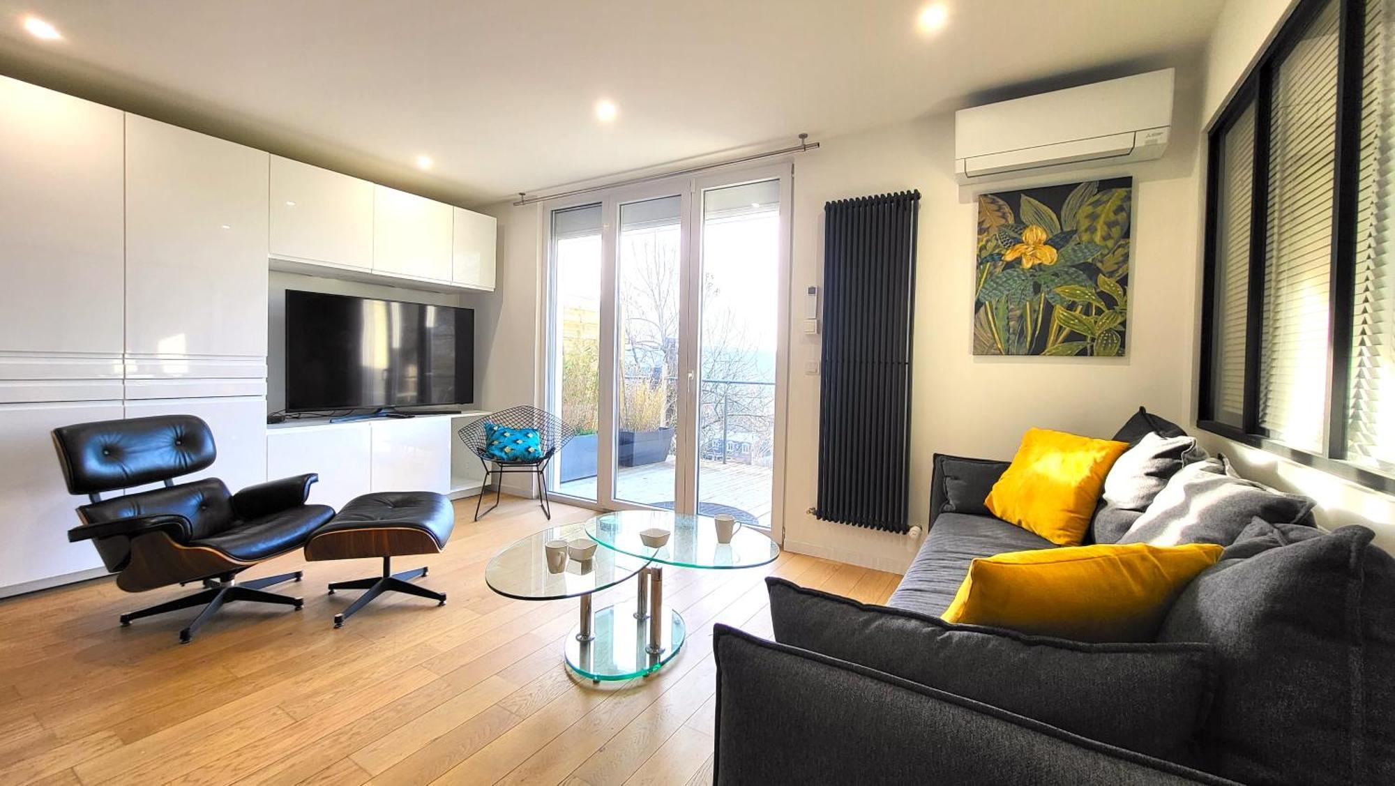 Le Bellevue - Beaux Appartements Avec Vue Splendide Palaiseau Exterior photo